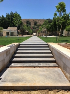 אבני פסיעה ענק בזלת מותז